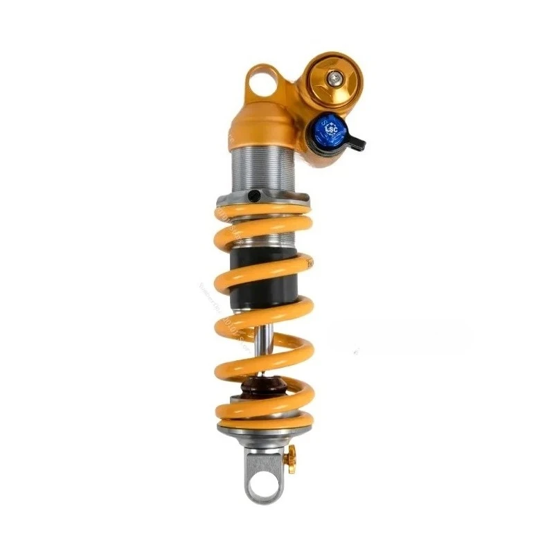 

Rear spring shock absorber for bicycles