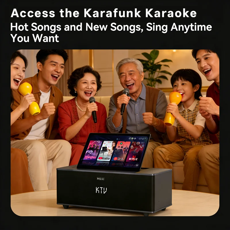 Караоке-система MSAI K4 All-in – обзор и цена Kids Microphone Karaoke
