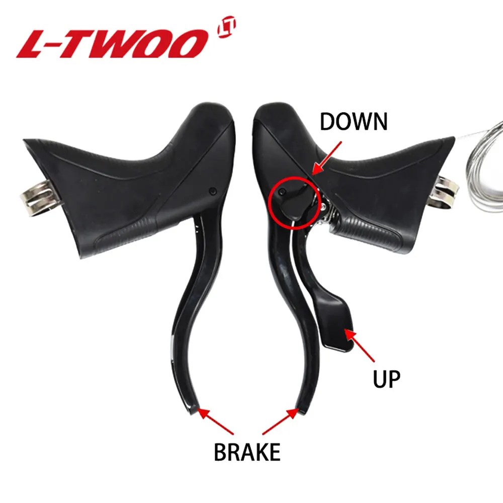 LTWOO GR7 1x10 Speed Road Bike Derailleur Groupset 10V R/L Shifter Without Damping Rear Derailleurs Kit Bicycle Cycling Parts