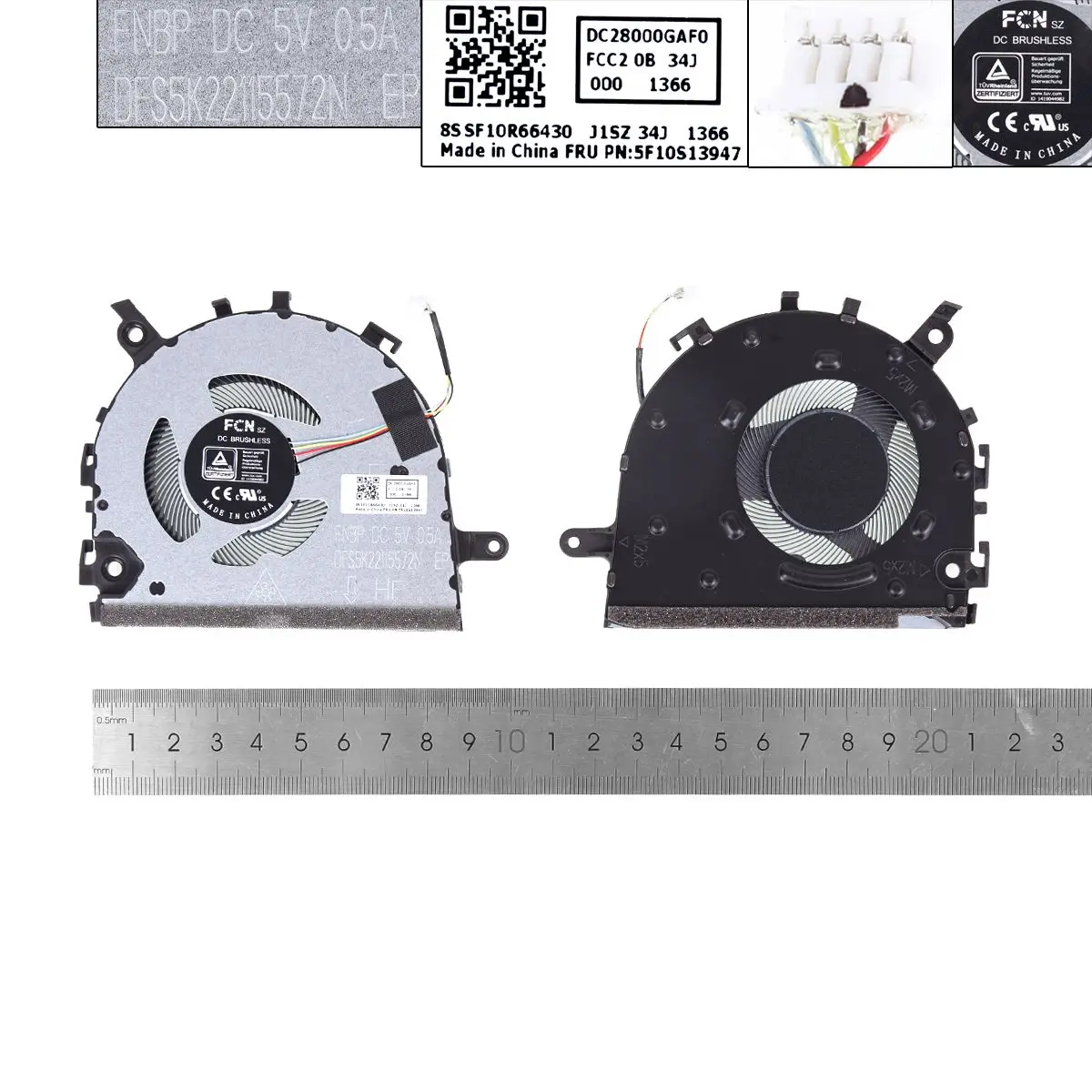 Laptop Cooling Fan for Lenovo Ideapad 3-14ITL6 V14 G2 S14 G2（ORG）