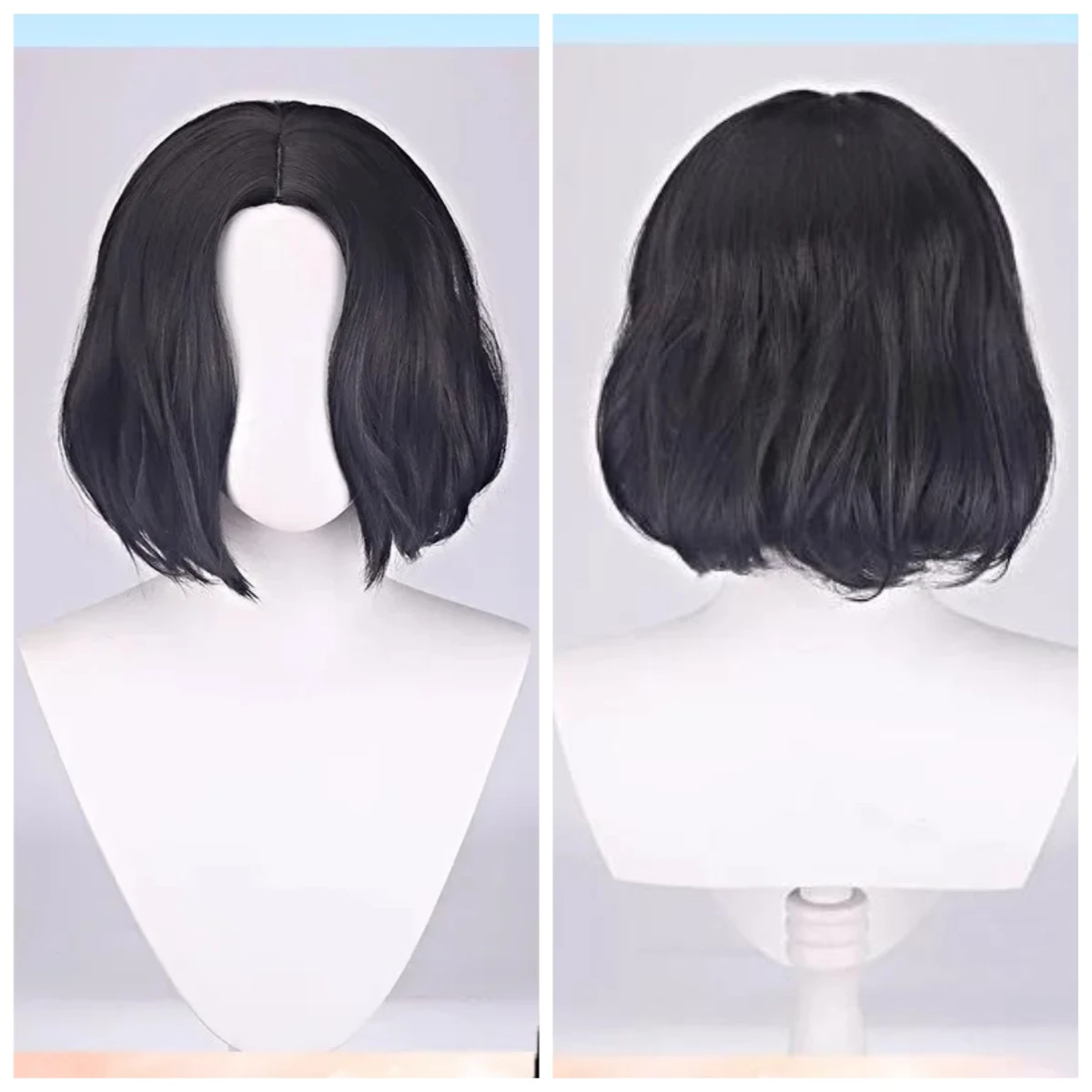 Heat-Resistant Synthetic Fiber Anime Party Performance Wig Short-haired Movie Professor Severus Snape Character Role-Playing Wig