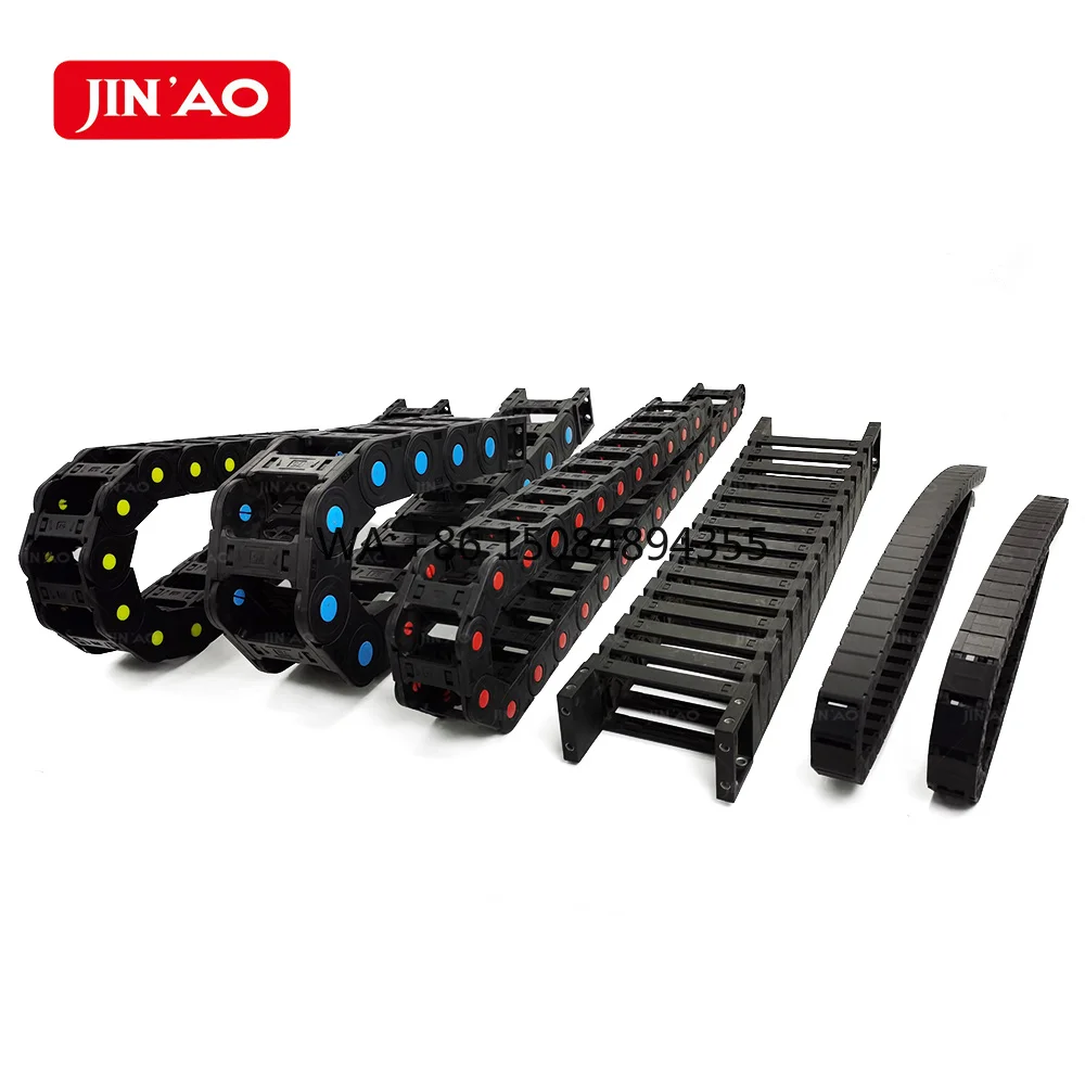 

7 Series Silence Type Plastic Cable Chain Drag Chain PA66 Wire Carrier for CNC Machine