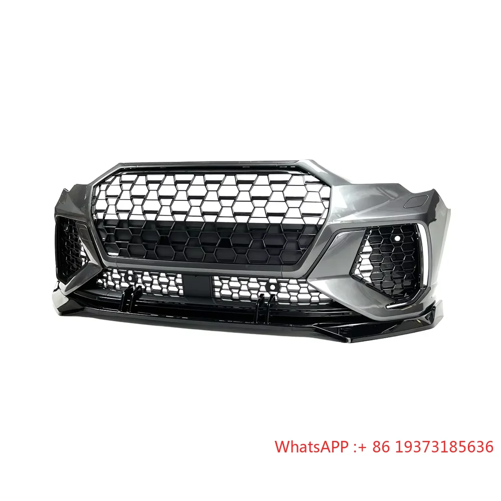 

Factory Price Automotive Parts Q3 Upgrade Refit to RSQ3 Front Bumper with Grille for Audi RSQ3 2020 2021 2022 2023 2024