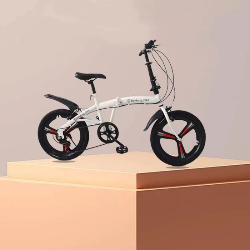 

Folding Bike for Outdoor Cycling, Magnesium Alloy, Universal for Adults and Children, Variable Speed, 20 in, Wholesale