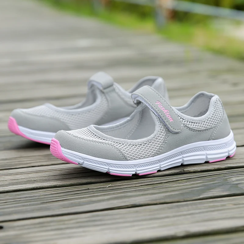 Women's sneakers Breathable sneakers women shoes Female Mesh women summer shoes walking Woman Vulcanize Shoes ladies sneakers image 4