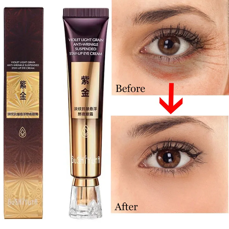 Anti-Wrinkle Eye Cream Anti Dark Circles Remove Wrinkles Fine Lines Eye Bags Puffiness Anti-Aging Firming Eye Care Beauty Health