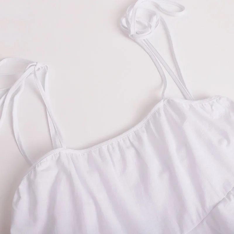 2025 vestido midi sem alças com borda de folha de lótus em várias camadas, saia de bolo, manga curta, costas nuas, resort de praia, vestido sem alças