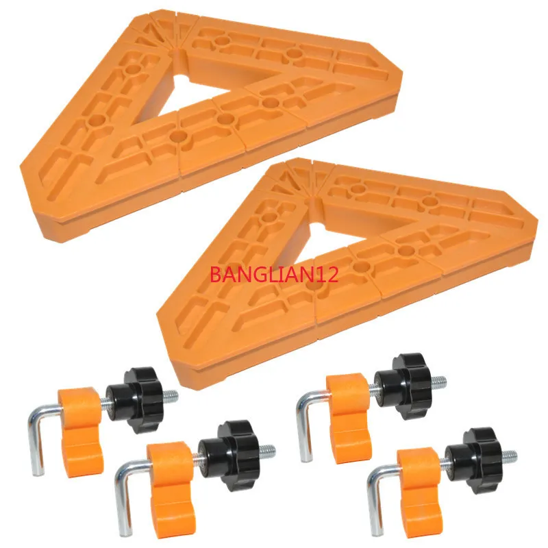 

Wood board right angle fixing clip, high strength nylon plastic fixing right angle clip 45 degrees 90 degrees