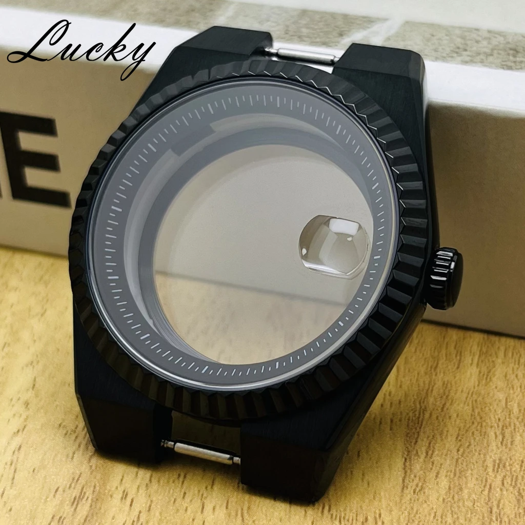 

Корпус NH35 40 мм с сапфировым стеклом для Land Dweller, детали модификации NH35 NH36, механизмы, мужские водонепроницаемые аксессуары для часов