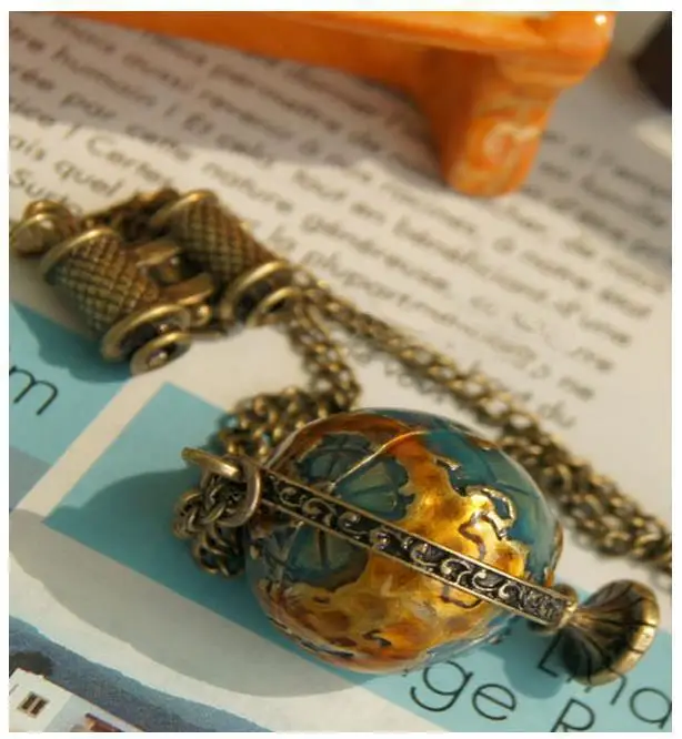 Hot Vintage Long Necklace Globe Telescope Alloy long Pendant & Necklace for Women Fashion Retro Sweater Accessories N1057