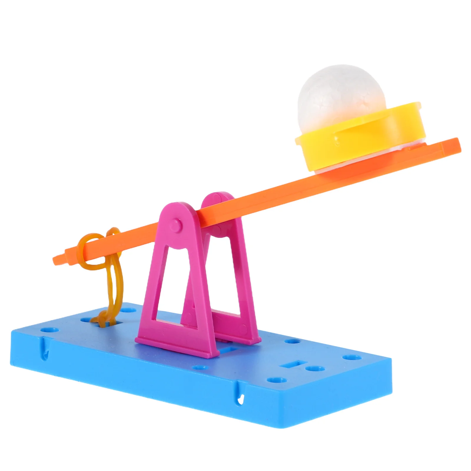 1 Satz 1 Satz wissenschaftliches Experimentierset für Kinder, Stielbau, DIY-Katapult, technische Erfindung, Handwerk, Schreibtisch, Physik-Spiel