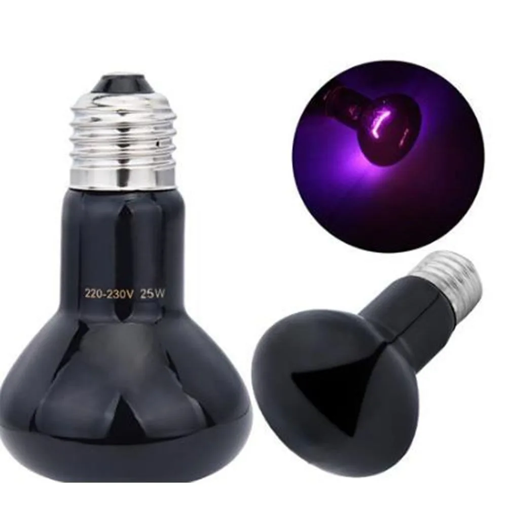 

Glass Bulb UVA Led Pet Heating Lamp Adjustable Infrared UVA Day Night Bulb 25W/50W/75W/100W 220-230V Reptile Heat Bulb Snake