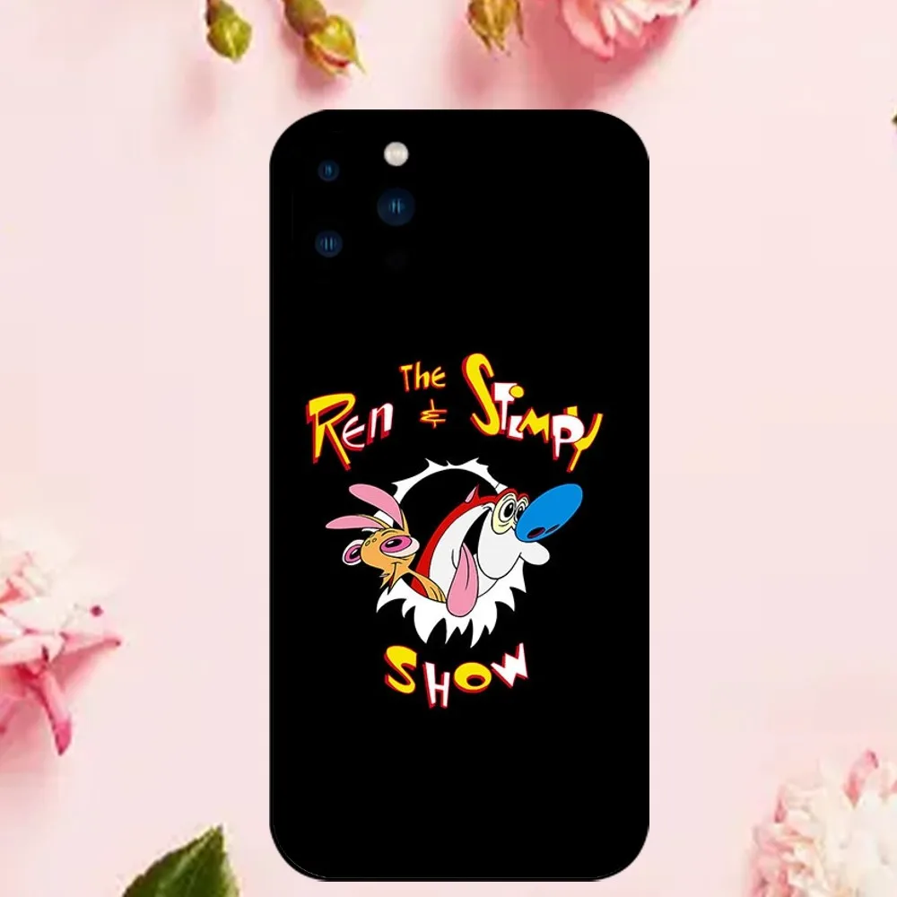 The Ren & Stimpy Show Phone Case For iPhone 15 14 13 12 Mini 11 Pro Max X XR XS 8 SE Plus Shell