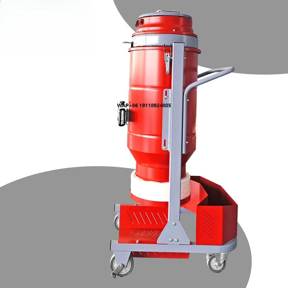 

Высокоэффективный промышленный пылесос 3,6 кВт для сухой и влажной уборки с двигателем для заводских цехов