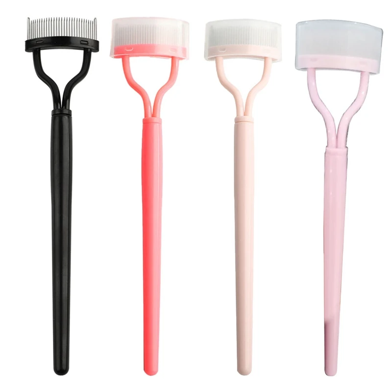 4Pcs Foldable Mascara Curl Beauty Makeup Beauty Makeup Tools With A Protective Case, Very Convenient To Store And Carry