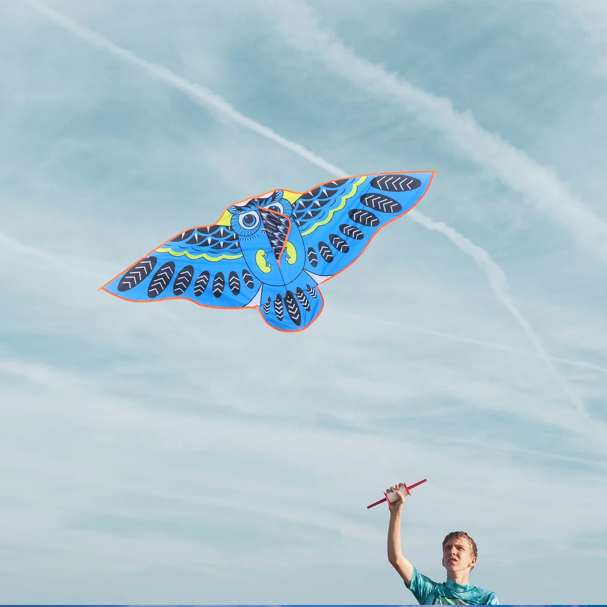 

2 PCS Owl Kite Cartoon Outdoor Lovely Small HD Pattern Kids Waterproof Windproof