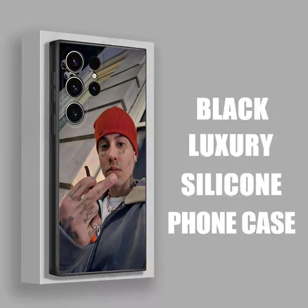 5202 AMERI D-DUKI Phone Case For Samsung S25,S24,S21,S22,S23,S30,Ultra,S20,Plus,Fe,Lite,5G Black Cover