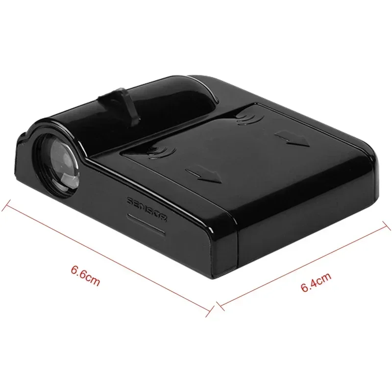 Car Door Welcome Courtesy Shadow Projector Lamp LED HD Logo Light Cars Accessoriest For Nissan X-Trail T32 T31 Qashqai Tiida - view 4