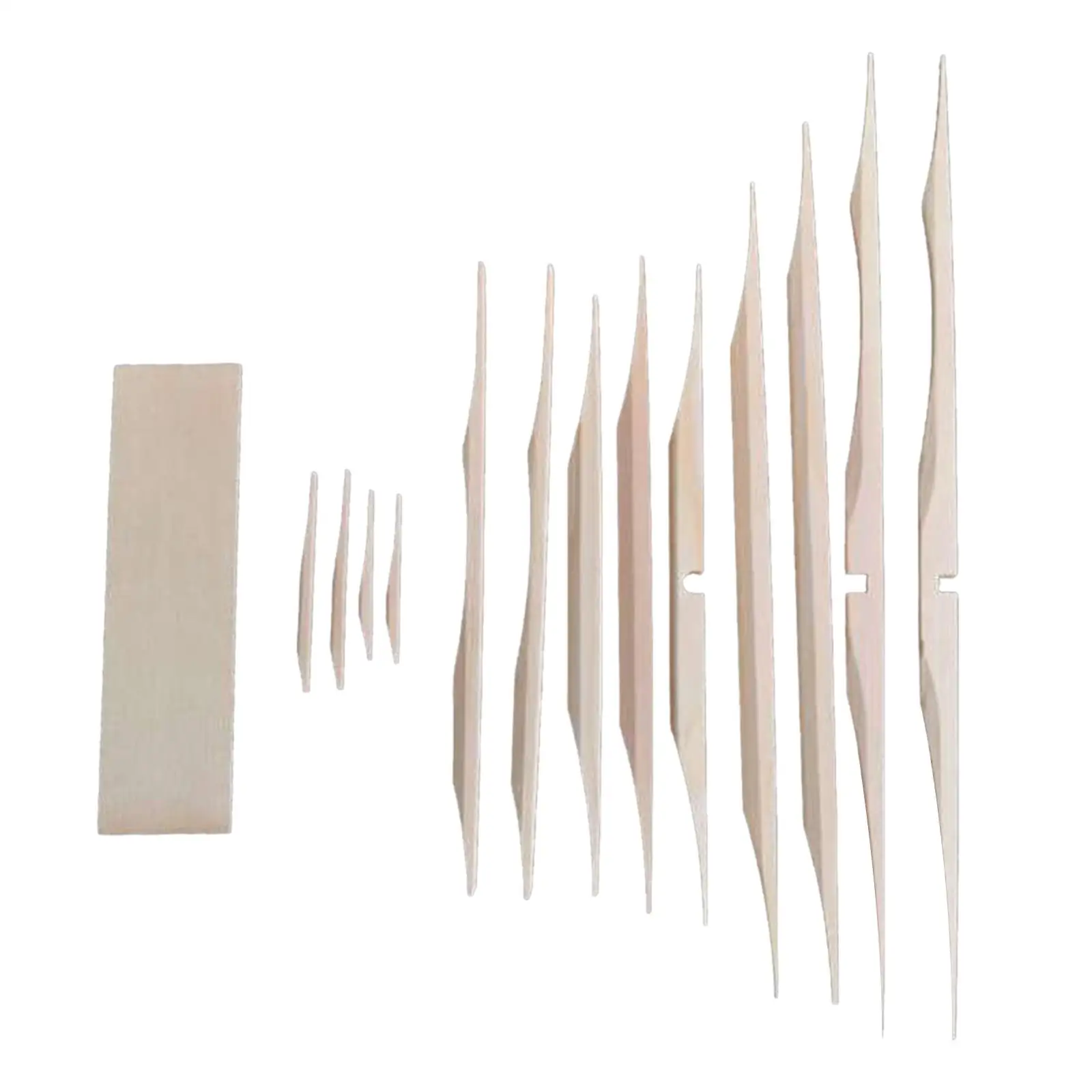 Spruce Brace Wood Kit for Acoustic Guitar Luthier Tool Material