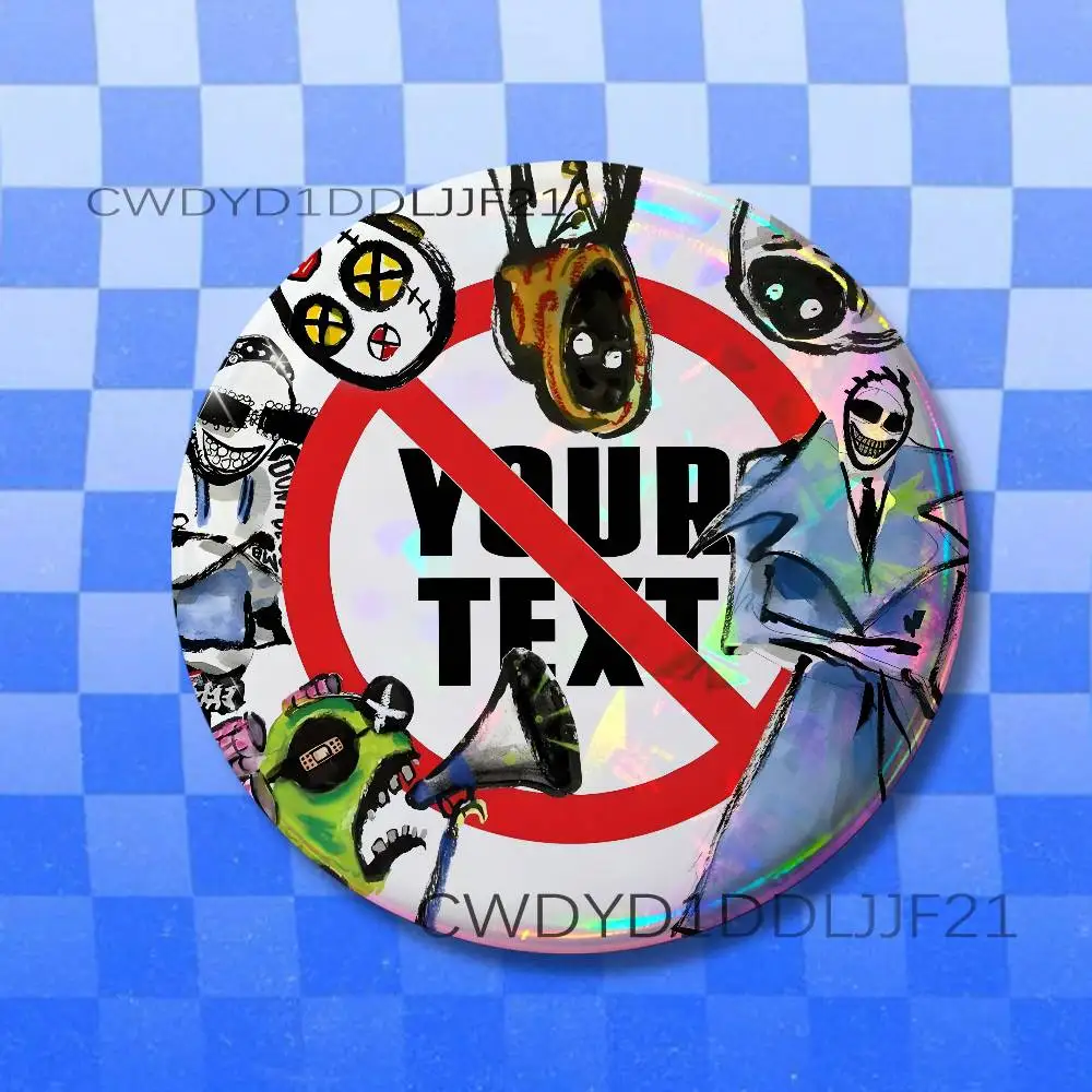 A-Asap Dont Be Dumb R-Rocky Badge Handmade Button Brooch for Backpack Hat Shirt Accessories Gifts