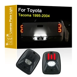12V LED Number Plate Lamp For Toyota Tacoma 1995 1996 1997 1998 1999 2000 2001 2002 2003 2004 White+Red License Plate Light