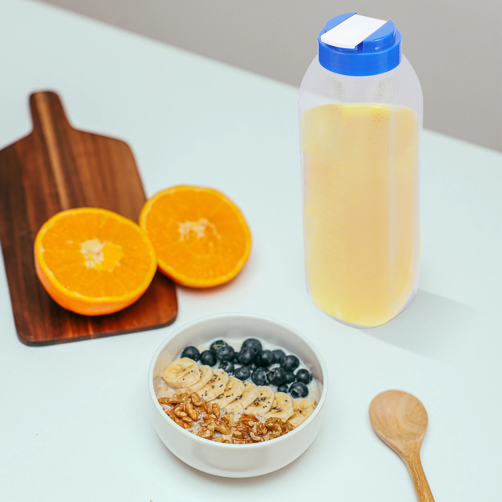 

Large Capacity Plastic Water Pitcher Leakproof Household Beverage Jug For Party Picnic Bbq Cold Drinks Storage Container