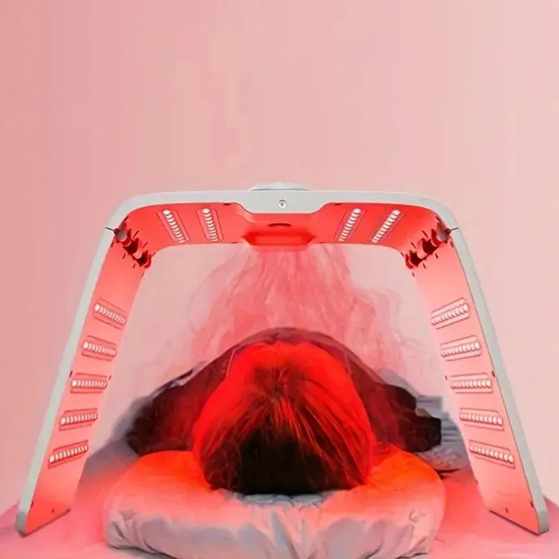 อุปกรณ์ความงามฟื้นฟูผิวระดับมืออาชีพ หน้ากากโฟตอน LED 7 สีแบบพับได้ - ผลิตภัณฑ์นวดหน้า