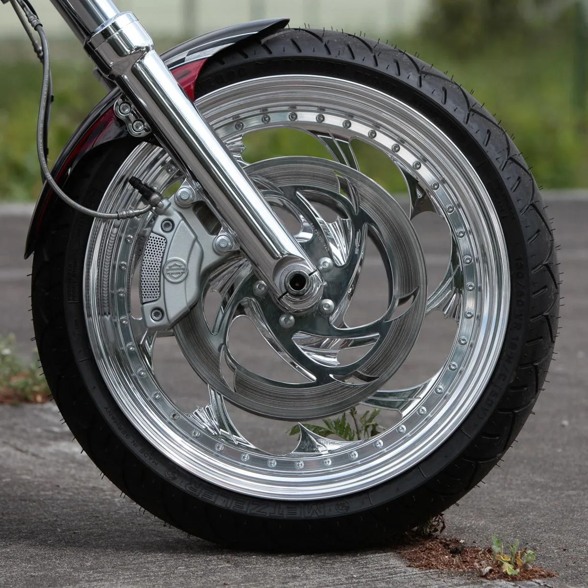 For Harley 14-later XL883N XL1200V Models Motorcycle Wheels Chrome  Aluminum Alloy Front Rear Rims New Accessories Manufacturing
