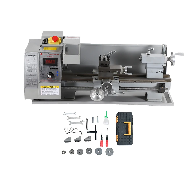 High Performance Cost-Effective Heavy Duty Metalworker Combination Mini 110v Metal Lathe Machine
