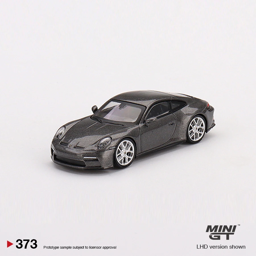 

MINIGT 1:64 Model Car 911 (992) GT3 Touring Alloy Die-cast Vehicle #373 LHD Metal Grey