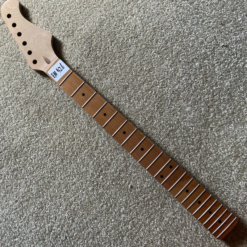 

EN526 Roasted Maple 6 String Electric Guitar Neck Tremolo Model Custom Order Unfinished Version for Replace and DIY No Logo