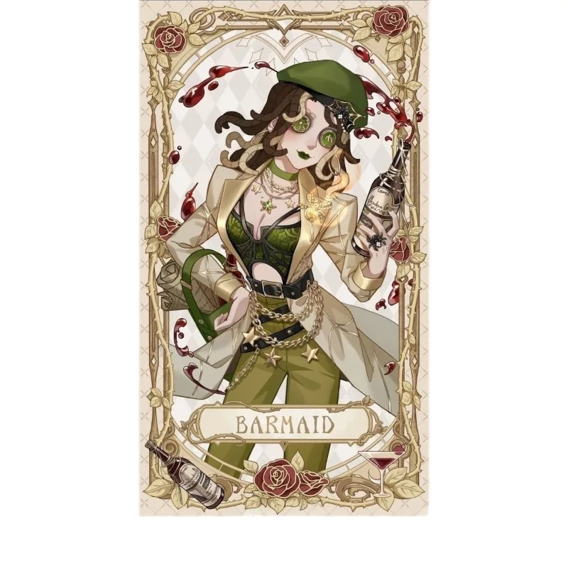 Game Identity V Creative Personality Acrylic Stand Grave Keeper Red Butterfly Priestess Barmaid Model Desktop Ornament Keychain