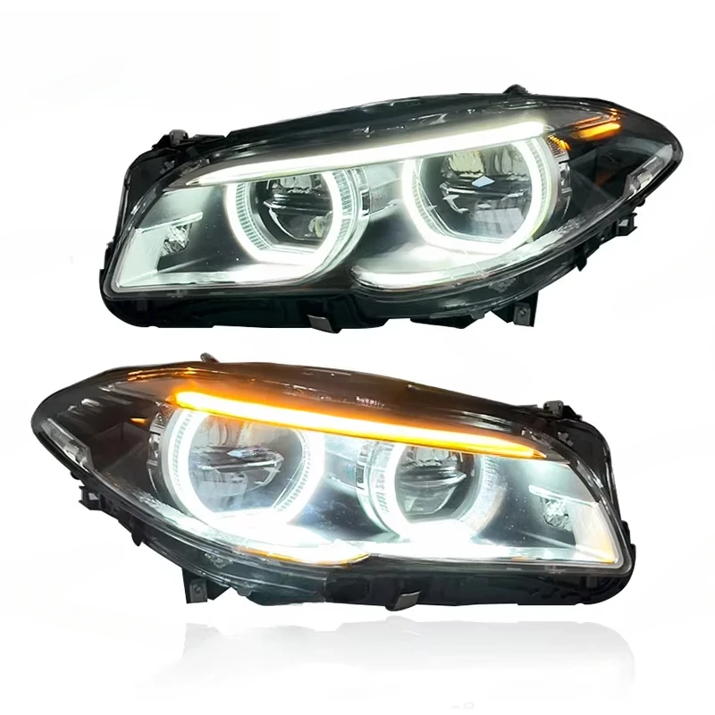 

SJC для BMW 5 серии F10 F18 M5, фары в сборе, 2011-2017, модифицированные светодиодные фары, передние фары, автомобильные аксессуары