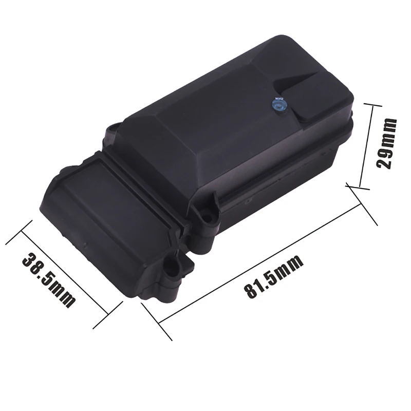 Plastic Waterproof RC Car Radio Device Receiver Box for 1/10 Axial SCX10 90046 D90 TRX-4 RC Crawler Car