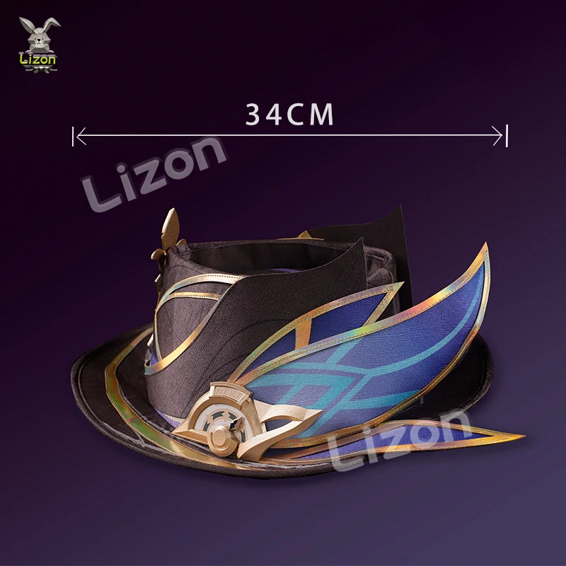 Honkai: Star Rail Trailblazer Cosplay Hat Props Cap Headwear Foxian Healer The Xianzhou Yaoqing Halloween Uniform Accessories