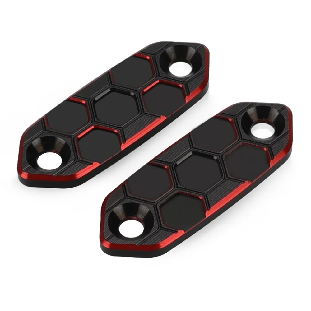 Motorcycle For Kawasaki Ninja 650 300 400 500 ZX-6R ZX-4RR ZX4R Rear View Mirror Hole Cap Block Off Base Plates Cover Decorative