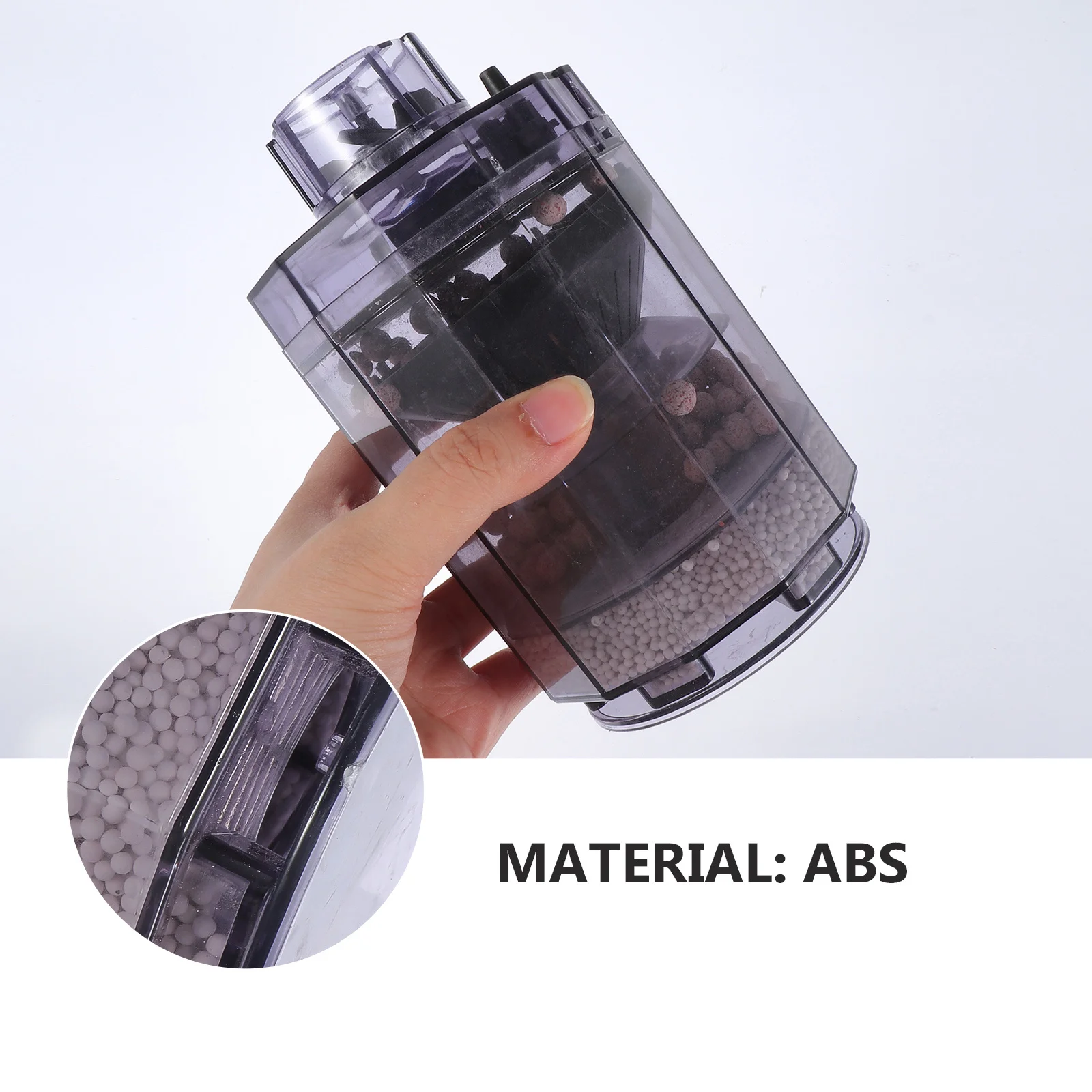 

1Set Aquarium Pneumatic Filter Mini Fish Tank Cleaning Tool Ultra-Quiet Submersible Oxygen Pump Multi-Filter Effect for Small