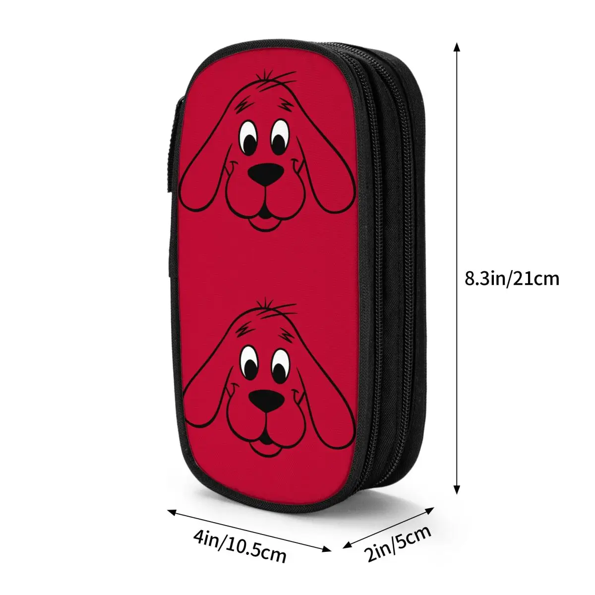Cliffords The Big Red Dog Pencil Case Students Lovely Pencil Bag Custom DIY School Pencil Cases Supplies Gift Idea - view 2
