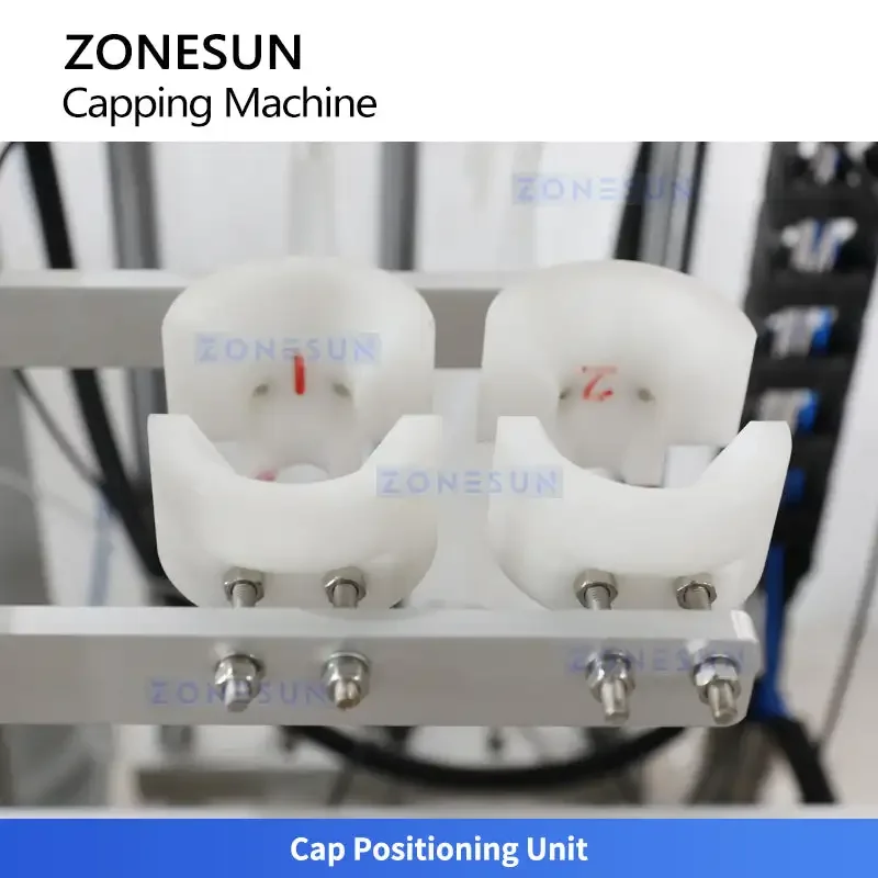 ZONESUN ZS-XG448S Servo Duckbill Pump Spray Cap Capping Machine view 6