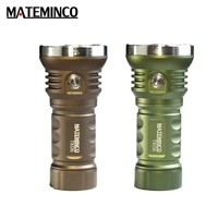 MATEMINCO TK06 Flashlight 13000LM Color Temperature Change Camping Lantern Torch Built-in 32700 7000mAh Battery