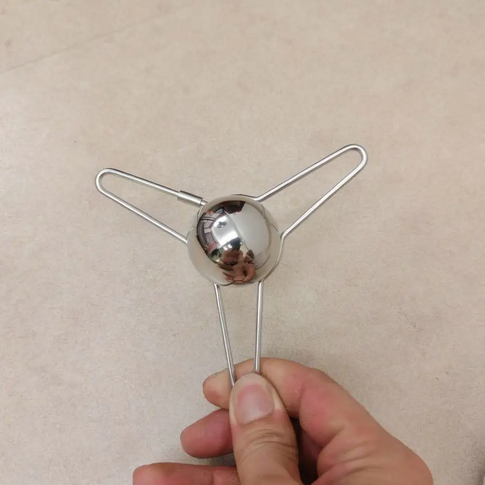 Coffee Cooling Sphere And Metal Stand Stainless Steel Chiller Tool Reusable Gadget For Home Bar Restaurant Drink Prep