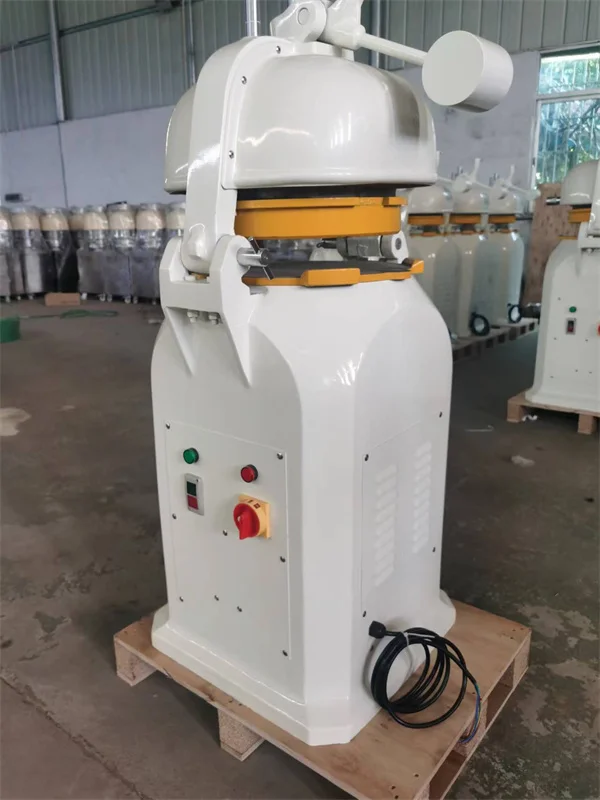 Bakeries use automatic dough dividers, rounder dough ball makers and dough cutters.