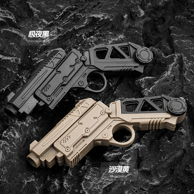 EDC Mini Multi Playability Ratsche Flip Antistress Spielzeug Pistole Auswurf Shell Stress Relief Fidget Spinner Zappeln Spielzeug Geschenke