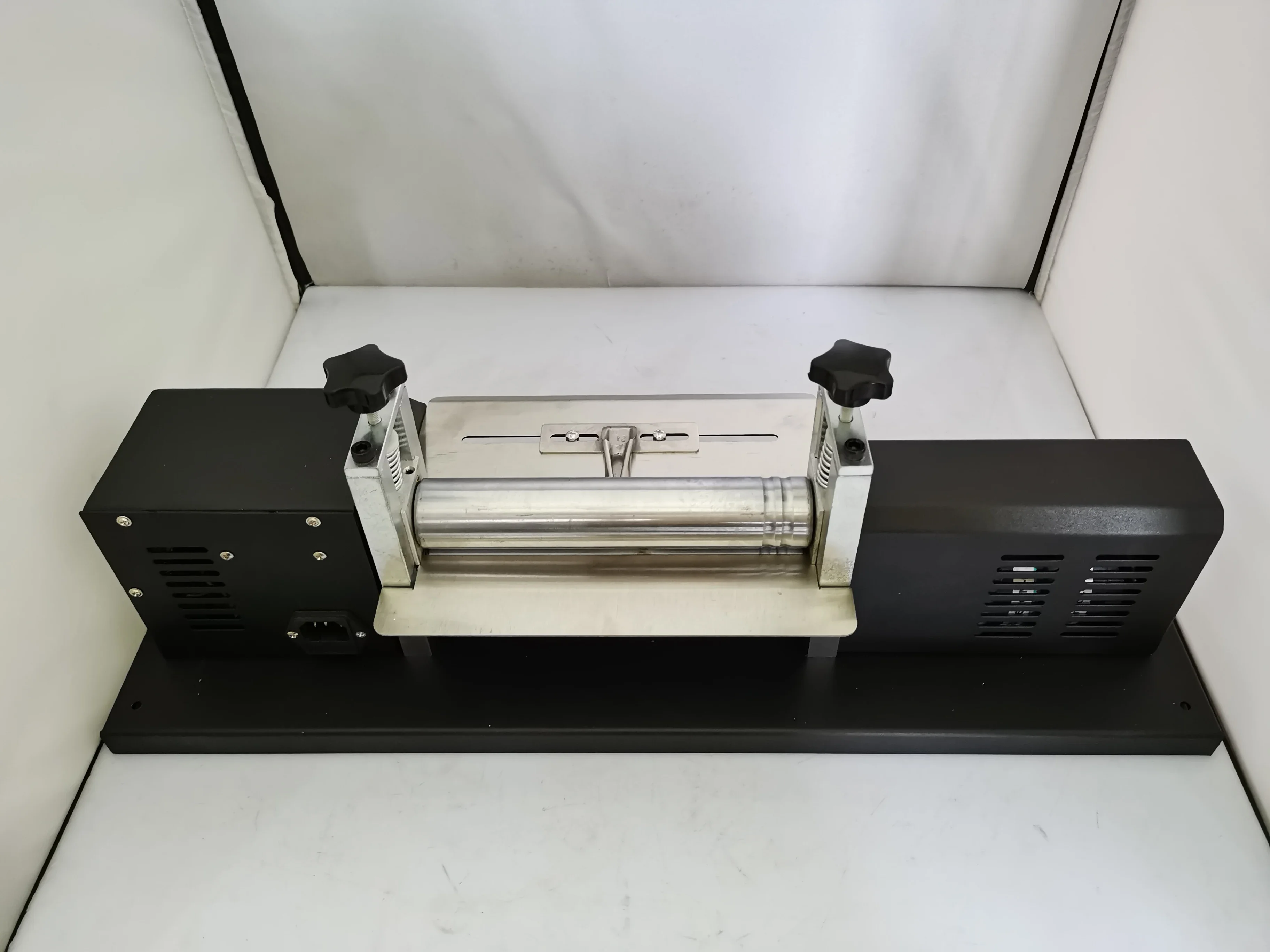 Electric adjustable speed leather Non-woven fabric drawing machine, glue dispenser machine, leather press laminating machine 6