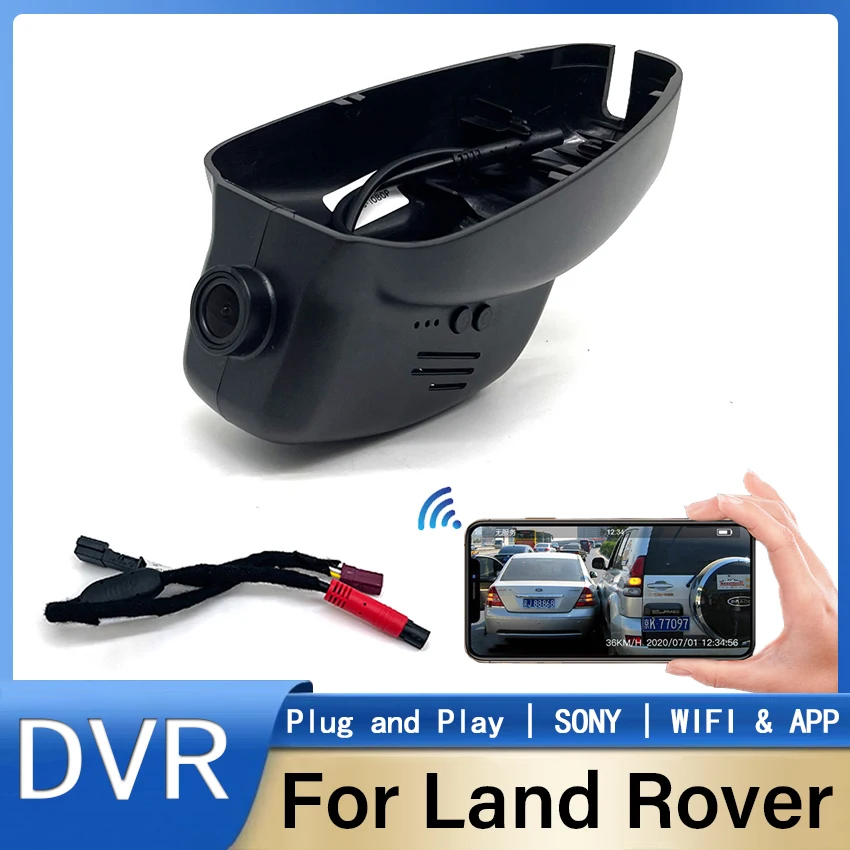 

Видеорегистратор Plug and play 4K для Land Rover Discovery 4 2011 ~ 2016, для Jaguar XF XJ XJL 2012-2015, автомобильный видеорегистратор, WIFI камера Dascam 2160P