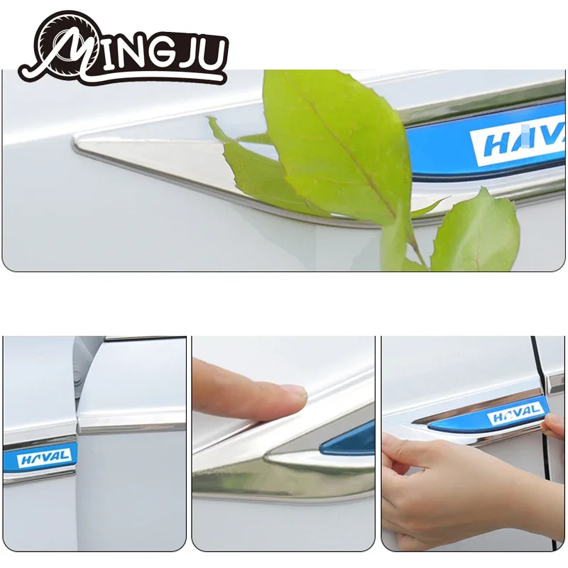 Door Leaf Plate Sticker Fender Sticker Special Fefitting Exterior Decoration And Side Logo Decoration For Haval H6 2021 2022 3th