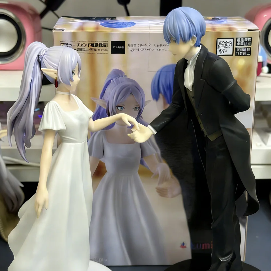 Figura de Anime de Frieren Beyond Journey's End, Figura de Acción de Frieren Himmel, Modelo de Muñeca, Juguete, Regalo