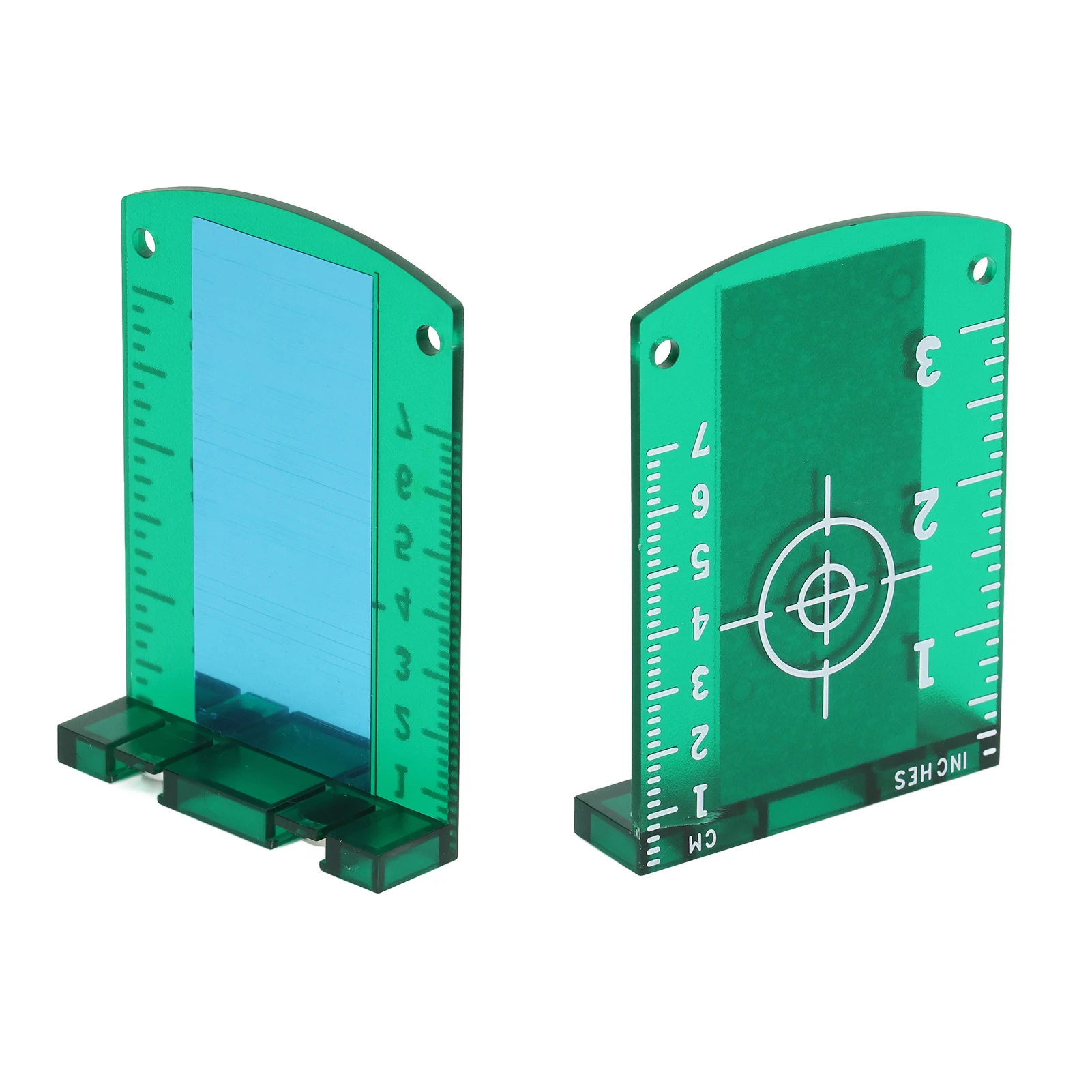 Laser Target Plate ABS Magnetic Floor Laser Target Card Level Plate for Replacement Magnetic Laser Target Card Plate