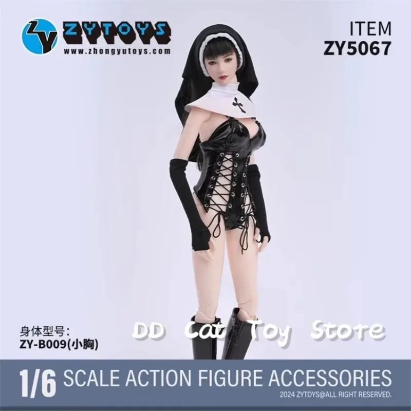 

In Stock ZYTOYS ZY5067 Women'S Nun'S Dress Set 1/6 Scale Action Figure Accessories Only Clothes DIY Action Figure Birthday Gift