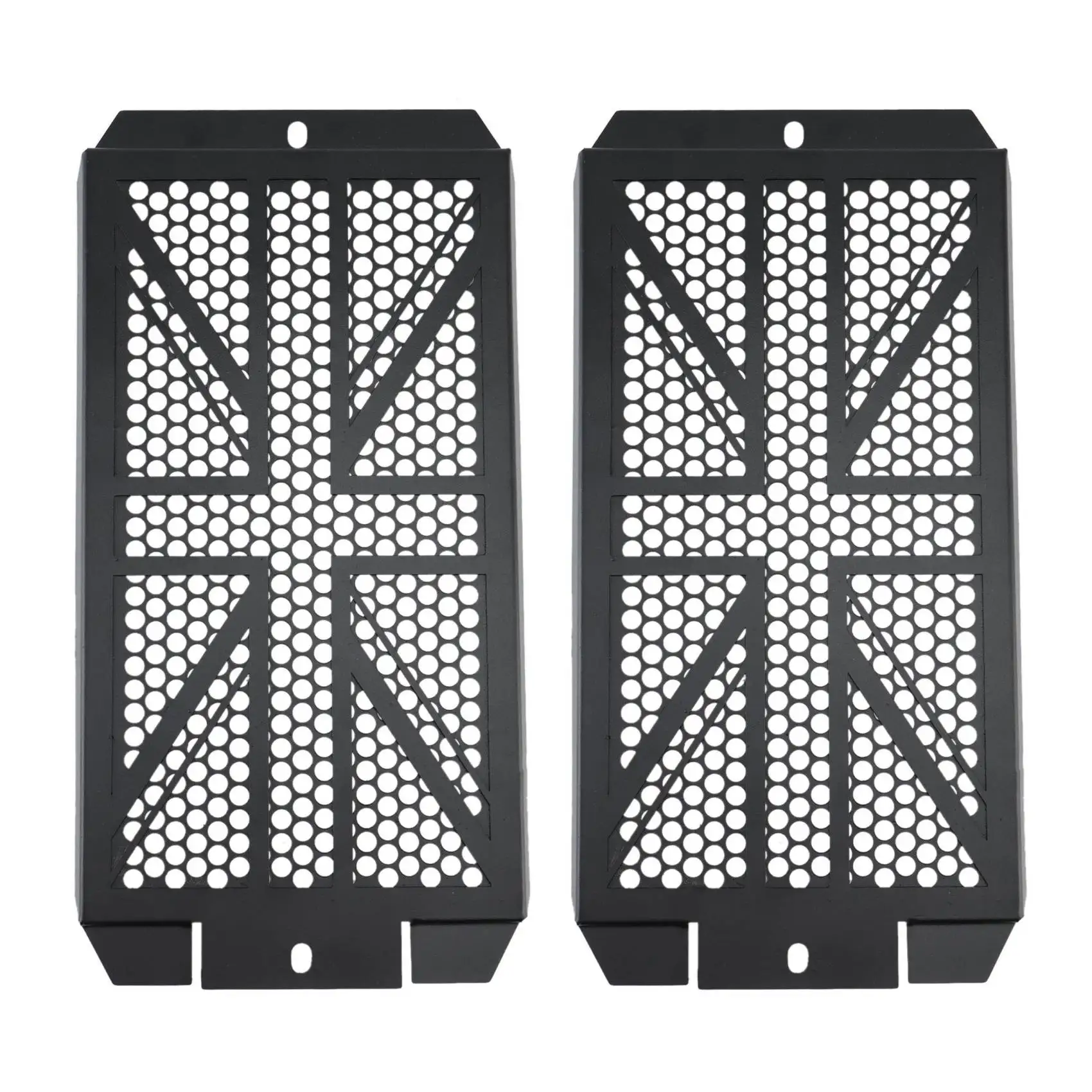 

2X Motorcycle Radiator Guard Cover for Triumph Bobber Black and T120 T100 Speed Twin Street Cup Twin Thruxton 2017+